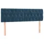Boxspringbett mit dunkelblauer Samtmatratze 140x190 cm von vidaXL, Betten und Lattenroste - Ref: Foro24-3127671, Preis: 431,2...