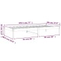 Solid white pine wood sofa bed 90x190 cm by vidaXL, Beds and slatted bases - Ref: Foro24-820423, Price: 77,17 €, Discount: %