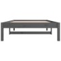 Schlafsofa aus massivem, grauem Kiefernholz, 90 x 190 cm von vidaXL, Betten und Lattenroste - Ref: Foro24-820424, Preis: 87,9...