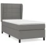 Box spring bed with dark gray fabric mattress 80x200 cm by vidaXL, Beds and slatted bases - Ref: Foro24-3127918, Price: 345,6...