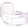 Boxspringbett mit blauer Stoffmatratze 100x200 cm von vidaXL, Betten und Lattenroste - Ref: Foro24-3127947, Preis: 382,93 €, ...