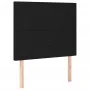 Box spring bed with black fabric mattress 90x200 cm by vidaXL, Beds and slatted bases - Ref: Foro24-3127775, Price: 350,55 €,...
