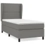 Box spring bed with dark gray fabric mattress 80x200 cm by vidaXL, Beds and slatted bases - Ref: Foro24-3127838, Price: 338,2...