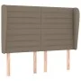 Box spring bed with taupe gray fabric mattress 140x200 cm by vidaXL, Beds and slatted bases - Ref: Foro24-3128049, Price: 549...