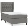 Boxspringbett mit dunkelgrauer Stoffmatratze 80x200 cm von vidaXL, Betten und Lattenroste - Ref: Foro24-3128158, Preis: 360,9...
