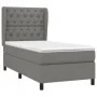 Boxspringbett mit dunkelgrauer Stoffmatratze 80x200 cm von vidaXL, Betten und Lattenroste - Ref: Foro24-3128158, Preis: 360,9...