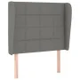 Box spring bed with dark gray fabric mattress 90x190 cm by vidaXL, Beds and slatted bases - Ref: Foro24-3127926, Price: 336,7...