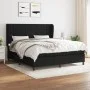 Boxspringbett mit schwarzer Stoffmatratze 160x200 cm von vidaXL, Betten und Lattenroste - Ref: Foro24-3127975, Preis: 560,42 ...