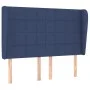 Cama box spring con colchón tela azul 140x200 cm de vidaXL, Camas y somieres - Ref: Foro24-3127971, Precio: 504,29 €, Descuen...
