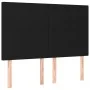 Cama box spring con colchón tela negro 140x200 cm de vidaXL, Camas y somieres - Ref: Foro24-3127807, Precio: 498,96 €, Descue...