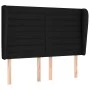 Box spring bed with black fabric mattress 140x200 cm by vidaXL, Beds and slatted bases - Ref: Foro24-3128047, Price: 520,06 €...