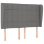 Box spring bed with dark gray fabric mattress 140x200 cm by vidaXL, Beds and slatted bases - Ref: Foro24-3127966, Price: 514,...