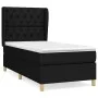 Box spring bed with black fabric mattress 80x200 cm by vidaXL, Beds and slatted bases - Ref: Foro24-3128719, Price: 334,88 €,...