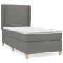 Boxspringbett mit dunkelgrauer Stoffmatratze 90x200 cm von vidaXL, Betten und Lattenroste - Ref: Foro24-3128334, Preis: 381,6...