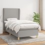 Boxspringbett mit hellgrauer Stoffmatratze 80x200 cm von vidaXL, Betten und Lattenroste - Ref: Foro24-3128317, Preis: 325,73 ...
