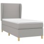 Boxspringbett mit hellgrauer Stoffmatratze 80x200 cm von vidaXL, Betten und Lattenroste - Ref: Foro24-3128317, Preis: 325,73 ...