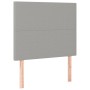 Cama box spring con colchón tela gris claro 80x200 cm de vidaXL, Camas y somieres - Ref: Foro24-3128317, Precio: 317,95 €