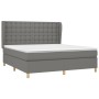 Boxspringbett mit dunkelgrauer Stoffmatratze 180x200 cm von vidaXL, Betten und Lattenroste - Ref: Foro24-3128862, Preis: 661,...