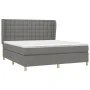 Boxspringbett mit dunkelgrauer Stoffmatratze 180x200 cm von vidaXL, Betten und Lattenroste - Ref: Foro24-3128862, Preis: 632,...