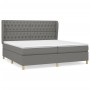 Boxspringbett mit dunkelgrauer Stoffmatratze 200x200 cm von vidaXL, Betten und Lattenroste - Ref: Foro24-3128790, Preis: 708,...