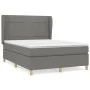 Boxspringbett mit dunkelgrauer Stoffmatratze 140x200 cm von vidaXL, Betten und Lattenroste - Ref: Foro24-3128526, Preis: 504,...