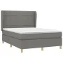 Boxspringbett mit dunkelgrauer Stoffmatratze 140x200 cm von vidaXL, Betten und Lattenroste - Ref: Foro24-3128526, Preis: 504,...