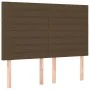 Box spring bed with dark brown fabric mattress 140x190 cm by vidaXL, Beds and slatted bases - Ref: Foro24-3128600, Price: 515...