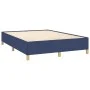 Box spring bed with blue fabric mattress 140x200 cm by vidaXL, Beds and slatted bases - Ref: Foro24-3128611, Price: 512,22 €,...