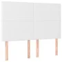 Box spring bed with white synthetic leather mattress 140x200cm by vidaXL, Beds and slatted bases - Ref: Foro24-3128914, Price...