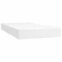 Box spring bed with white synthetic leather mattress 90x190 cm by vidaXL, Beds and slatted bases - Ref: Foro24-3128890, Price...