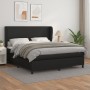 Cama box spring con colchón cuero sintético negro 180x200 cm de vidaXL, Camas y somieres - Ref: Foro24-3128925, Precio: 658,6...