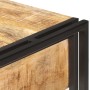 Aparador de madera maciza de mango y rugosa 120x30x75 cm