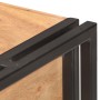 Aparador de madera maciza de acacia 120x30x75 cm