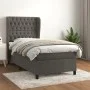 Box spring bed with dark gray velvet mattress 80x200 cm by vidaXL, Beds and slatted bases - Ref: Foro24-3129358, Price: 352,5...