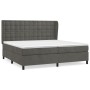 Boxspringbett mit dunkelgrauer Samtmatratze 200x200 cm von vidaXL, Betten und Lattenroste - Ref: Foro24-3129472, Preis: 622,7...