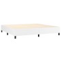Boxspringbett mit weißer Kunstledermatratze 200x200 cm von vidaXL, Betten und Lattenroste - Ref: Foro24-3129052, Preis: 740,5...