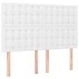 Box spring bed with white synthetic leather mattress 140x200cm by vidaXL, Beds and slatted bases - Ref: Foro24-3129034, Price...