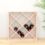 Massiver Kiefernholz-Weinregal 62x25x62 cm von vidaXL, Wein- und Spirituosenschränke - Ref: Foro24-821542, Preis: 64,46 €, Ra...
