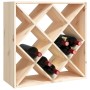 Solid pine wood wine rack 62x25x62 cm by vidaXL, Wine and liquor cabinets - Ref: Foro24-821542, Price: 64,46 €, Discount: %
