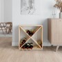 Weinregal aus massivem Kiefernholz, 62 x 25 x 62 cm von vidaXL, Wein- und Spirituosenschränke - Ref: Foro24-821759, Preis: 48...