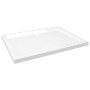 Plato de ducha rectangular ABS 80x100 cm