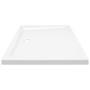 Plato de ducha rectangular ABS 80x100 cm