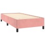 Boxspringbett mit rosa Samtmatratze 90x200 cm von vidaXL, Betten und Lattenroste - Ref: Foro24-3129374, Preis: 352,82 €, Raba...