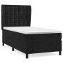 Box spring bed with black velvet mattress 80x200 cm by vidaXL, Beds and slatted bases - Ref: Foro24-3129419, Price: 335,47 €,...