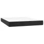 Boxspringbett mit schwarzer Samtmatratze 140x200 cm von vidaXL, Betten und Lattenroste - Ref: Foro24-3129455, Preis: 511,55 €...