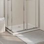 Plato de ducha rectangular ABS blanco 70x100 cm