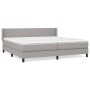 Boxspringbett mit hellgrauer Stoffmatratze 200x200 cm von vidaXL, Betten und Lattenroste - Ref: Foro24-3129657, Preis: 589,92...