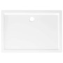 Plato de ducha rectangular ABS blanco 70x100 cm