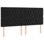 Cama box spring con colchón terciopelo negro 180x200 cm de vidaXL, Camas y somieres - Ref: Foro24-3129407, Precio: 663,85 €, ...