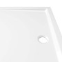 Plato de ducha rectangular ABS 80x110 cm